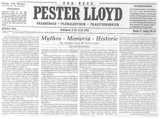 Mythos-Memoria-Historia